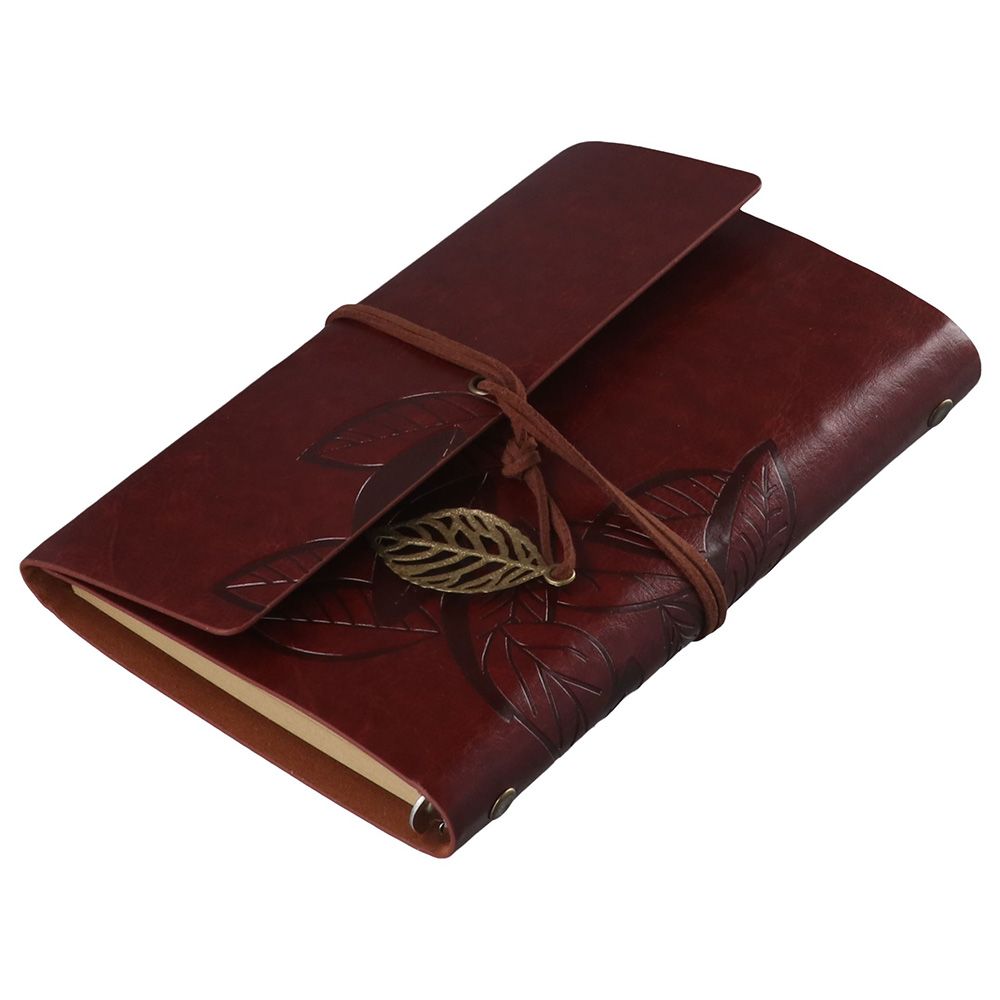 Leather Work Diary - Taccuino da viaggio vintage in pelle