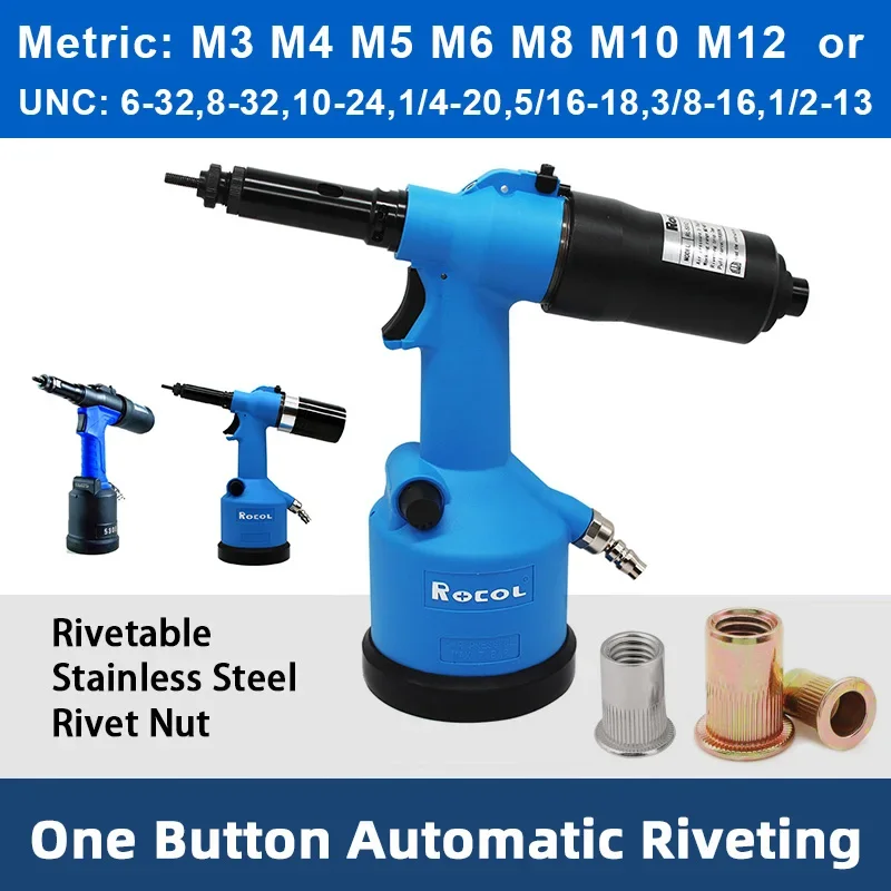 Rivet Setter Tool - Industriale Rivetto Dado Pistola Idraulica Pneumatica