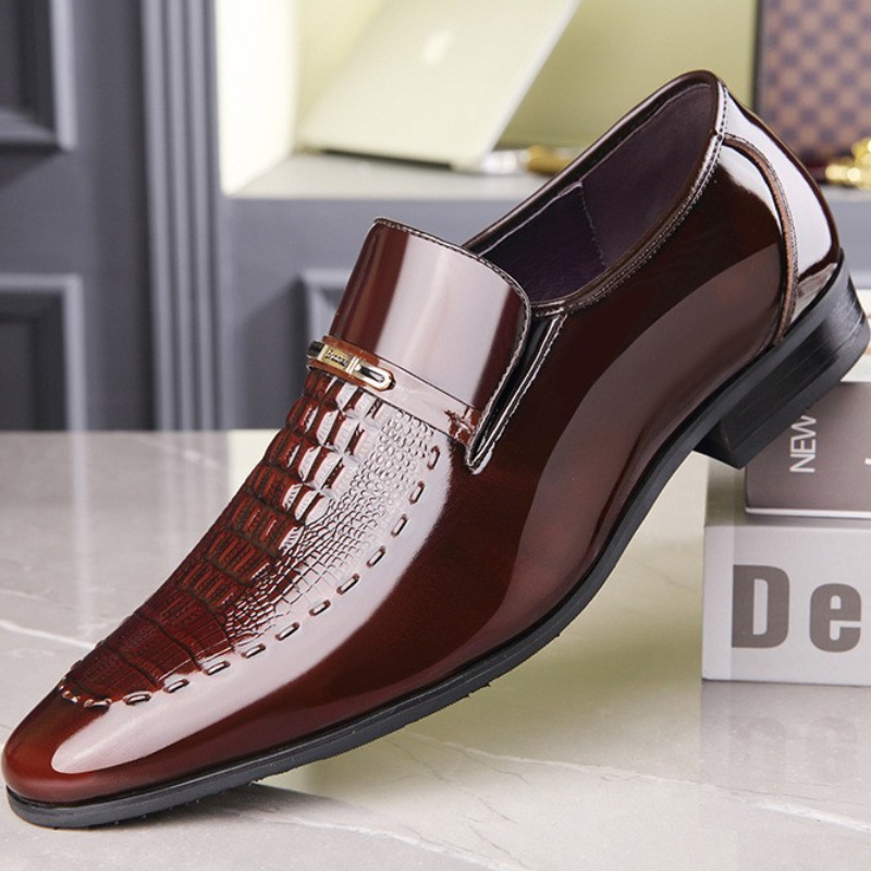 Leather Work Oxfords - Scarpe da uomo in pelle Scarpe