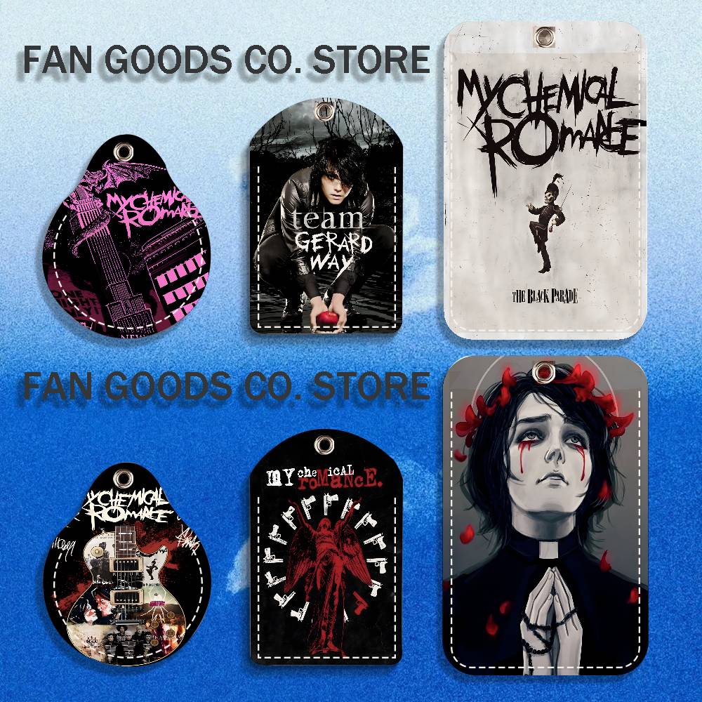 Leather Work In My Area - Portachiavi My C-Chemical Romance per AirTag,