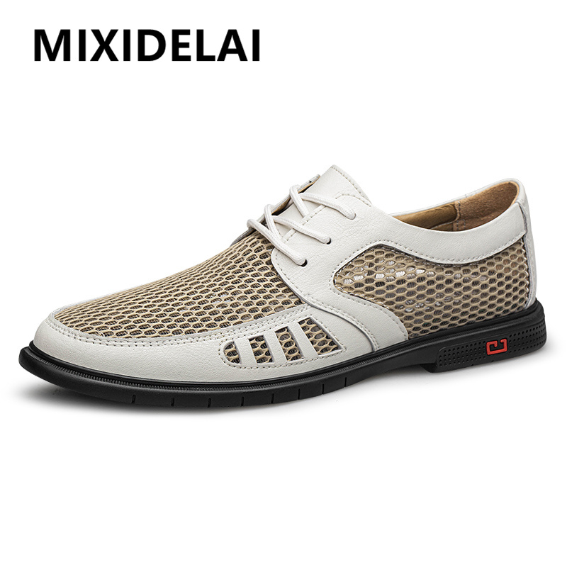 Leather Work Oxfords - Nuove scarpe eleganti da uomo d'affari