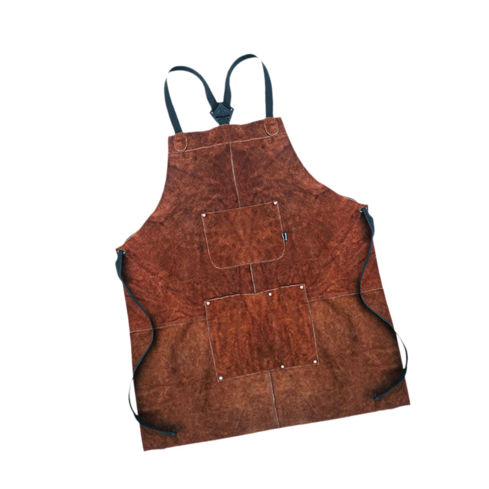Leather Work Japan - Grembiule da Garage per officina grembiule