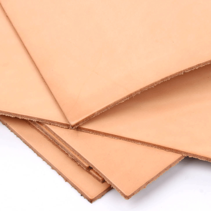 Veg Tan Leather Hide - Tessuto in vera pelle spessa 3