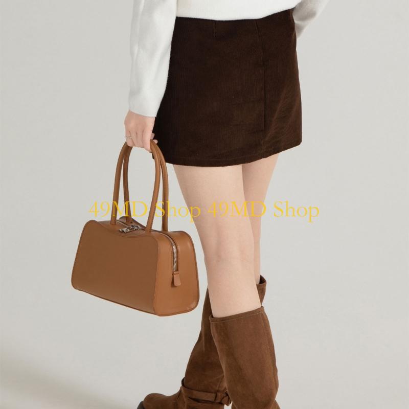 Leather Work Duffle Bag - Borsa a tracolla 49MD per donna
