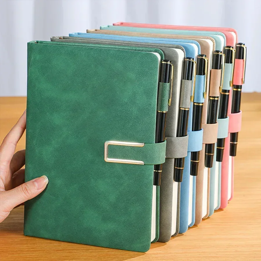 Leather Work Diary - 1 quaderno in pelle vintage A5