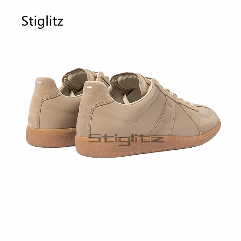 Leatherwork Training - Scarpe Basse Allacciate Casual da Uomo