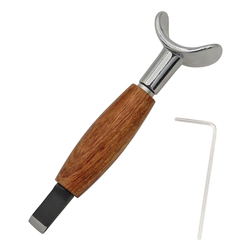 Leatherwork Knife - 【ORNAMENTO】Coltello Girevole per Lavorazione del Cuoio,