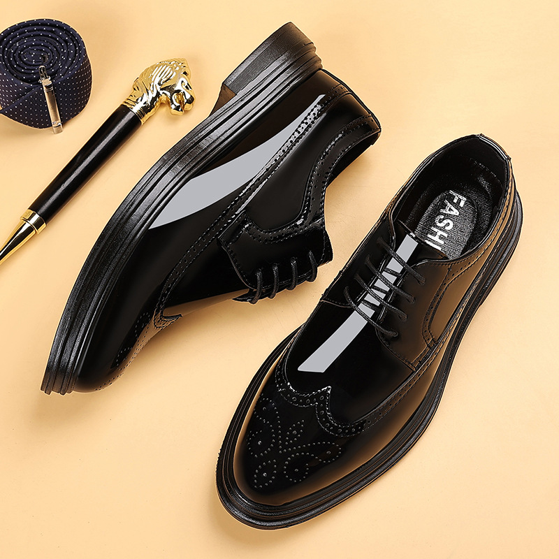 Scarpe eleganti da uomo in ver - Leather Work Oxfords recensione e prezzo
