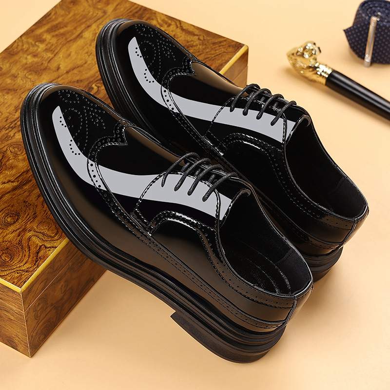 Scarpe eleganti da uomo in ver - Leather Work Oxfords recensione e prezzo