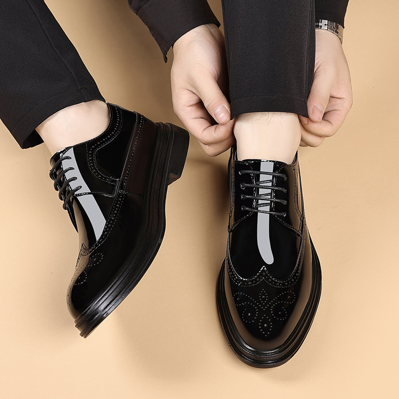Scarpe eleganti da uomo in ver - Leather Work Oxfords recensione e prezzo