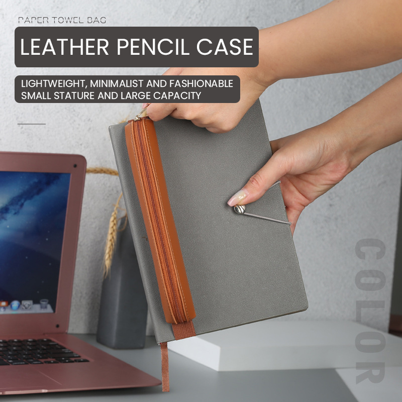 Portapenne in pelle Pu portape - Leather Work Diary recensione e prezzo