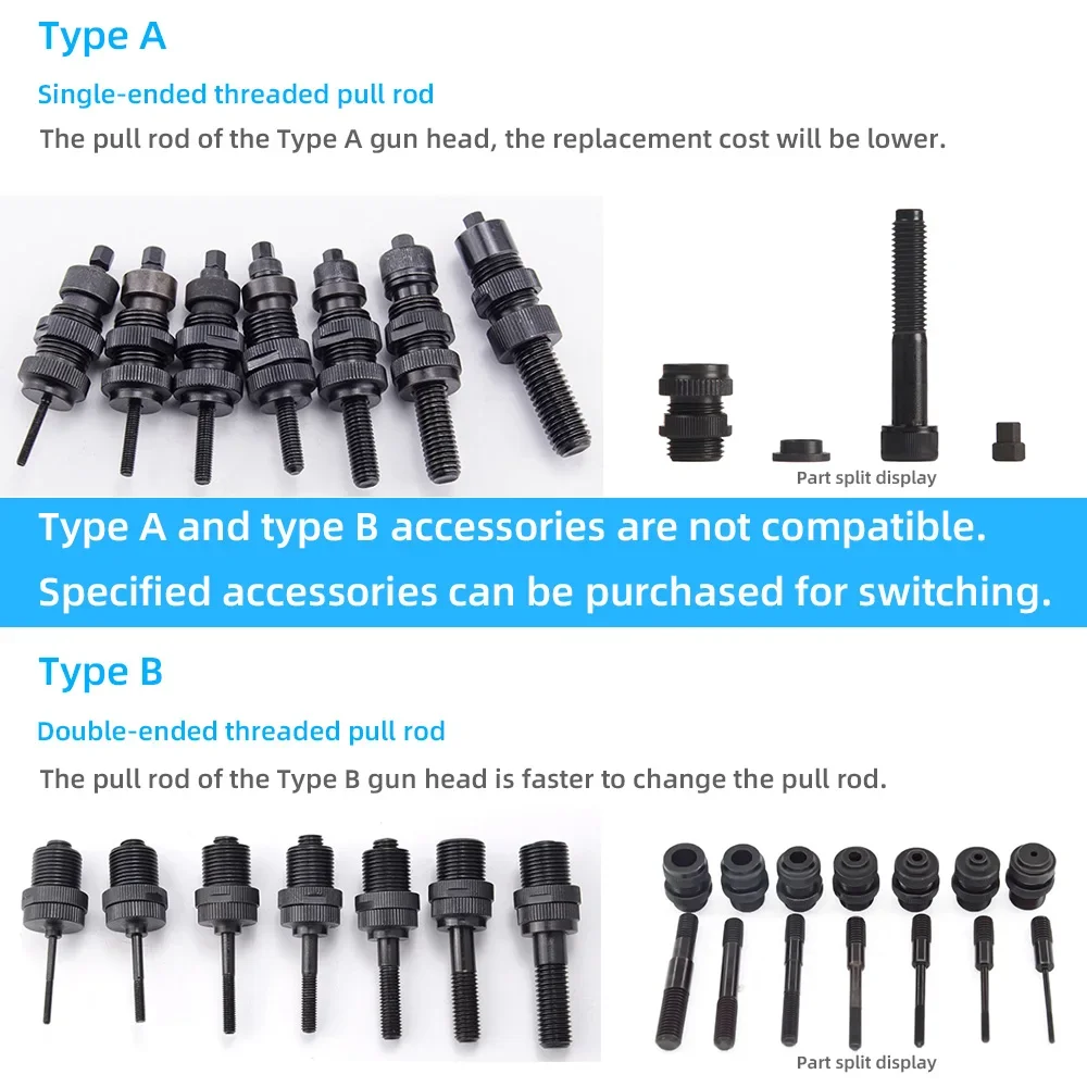Industriale Rivetto Dado Pisto - Rivet Setter Tool recensione e prezzo
