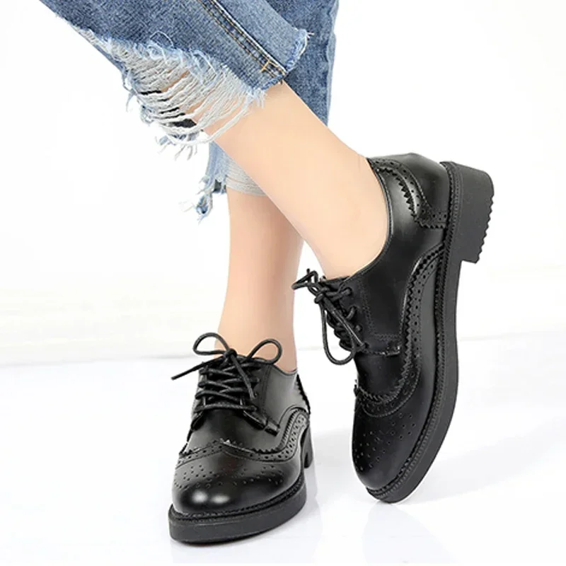 2025 Donne di Autunno Oxford A - Leather Work Oxfords recensione e prezzo