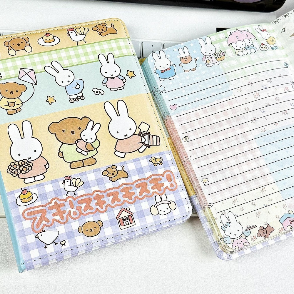 Quaderno con collage di Miffy  - Leather Work Diary recensione e prezzo