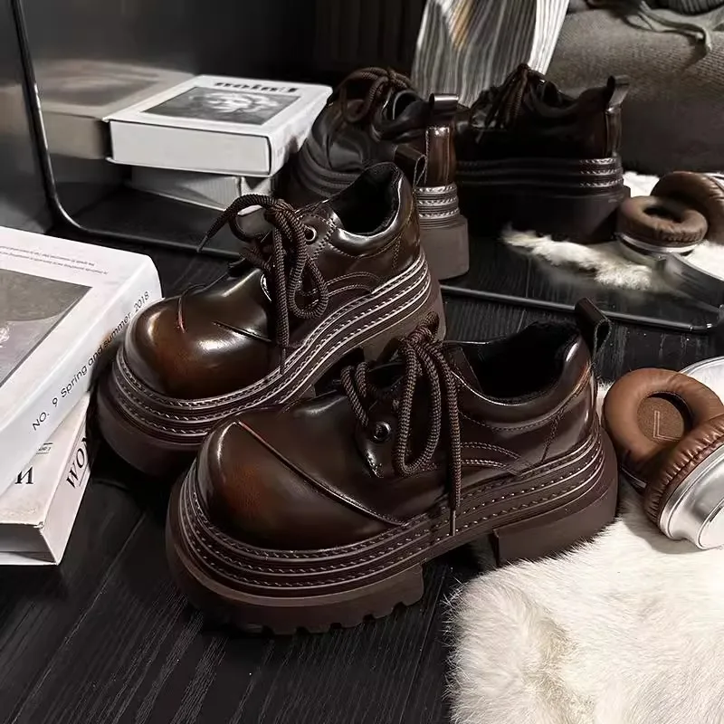 Mocassini retrò da donna 2025  - Leather Work Oxfords recensione e prezzo