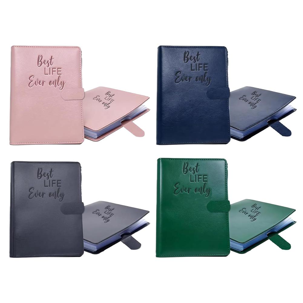 Agenda A6 con tasche per carte - Leather Work Diary recensione e prezzo