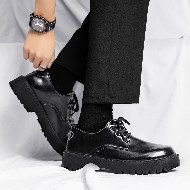 Scarpe casual in pelle da uomo - Leather Work Oxfords recensione e prezzo