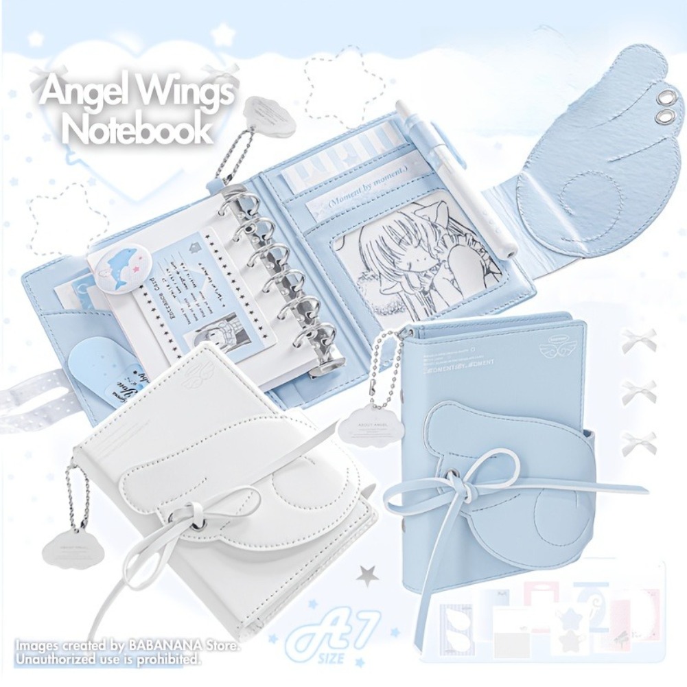Quaderno Kawaii con Ali d'Ange - Leather Work Diary recensione e prezzo
