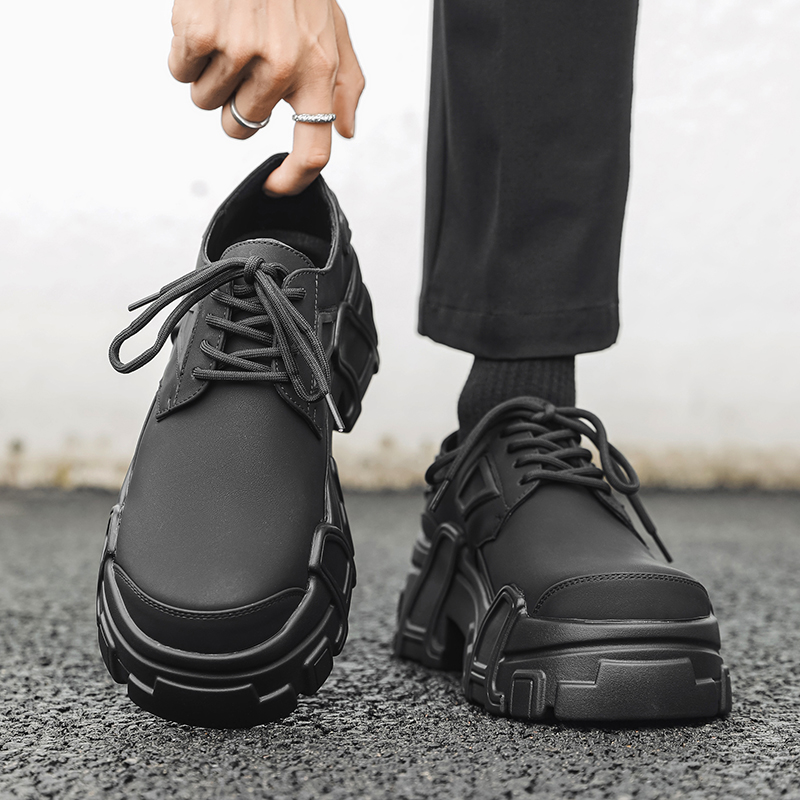 Scarpe da uomo con plateau in  - Leather Work Oxfords recensione e prezzo