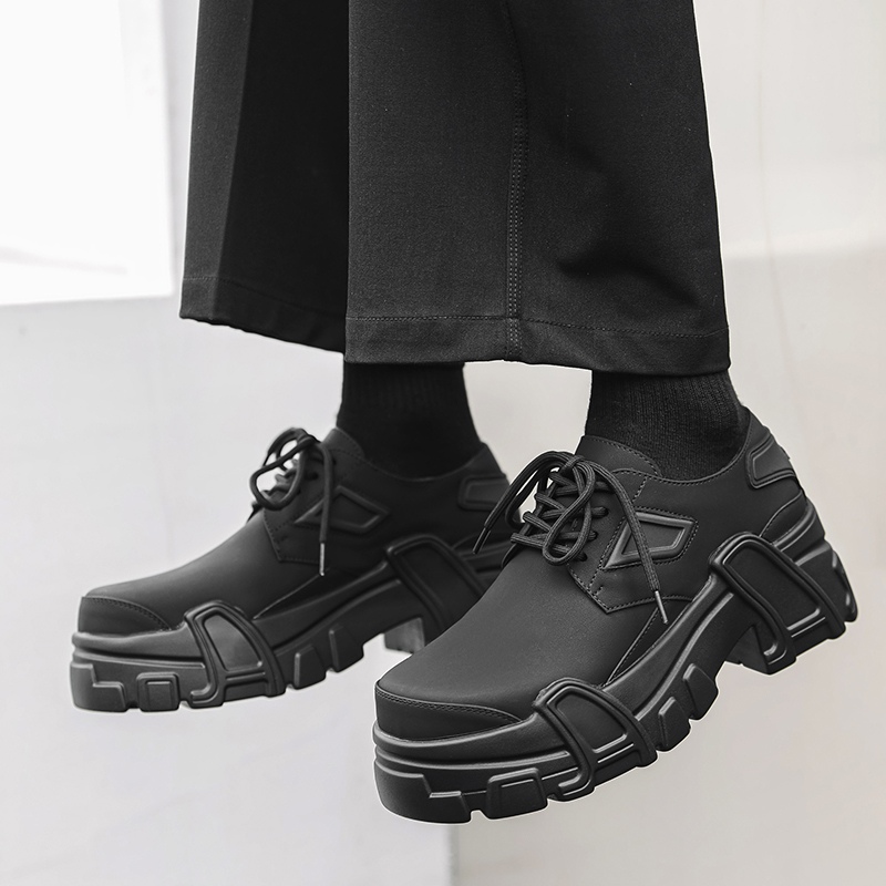 Scarpe da uomo con plateau in  - Leather Work Oxfords recensione e prezzo