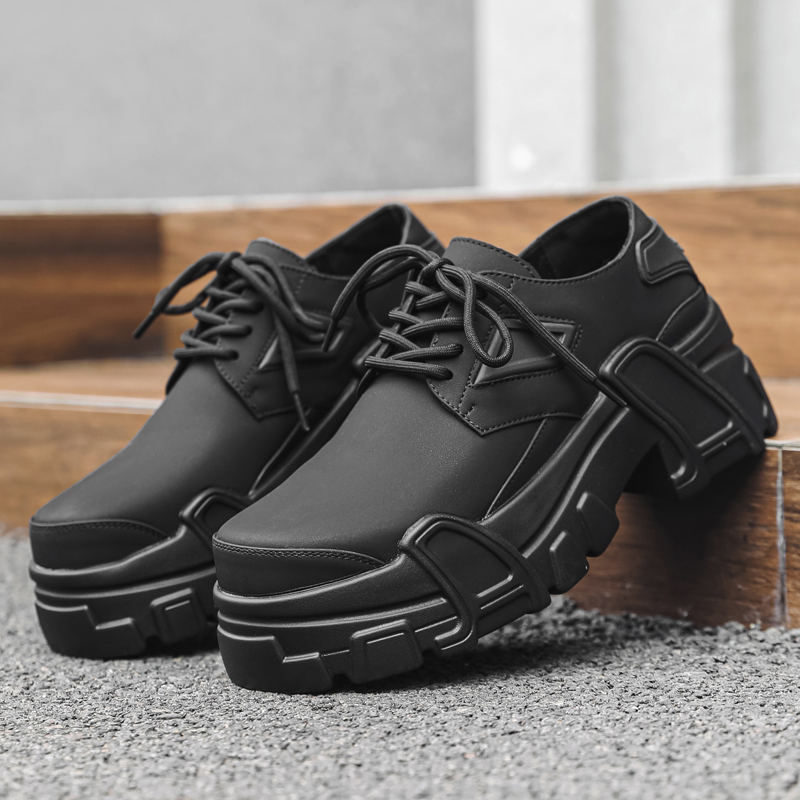 Scarpe da uomo con plateau in  - Leather Work Oxfords recensione e prezzo