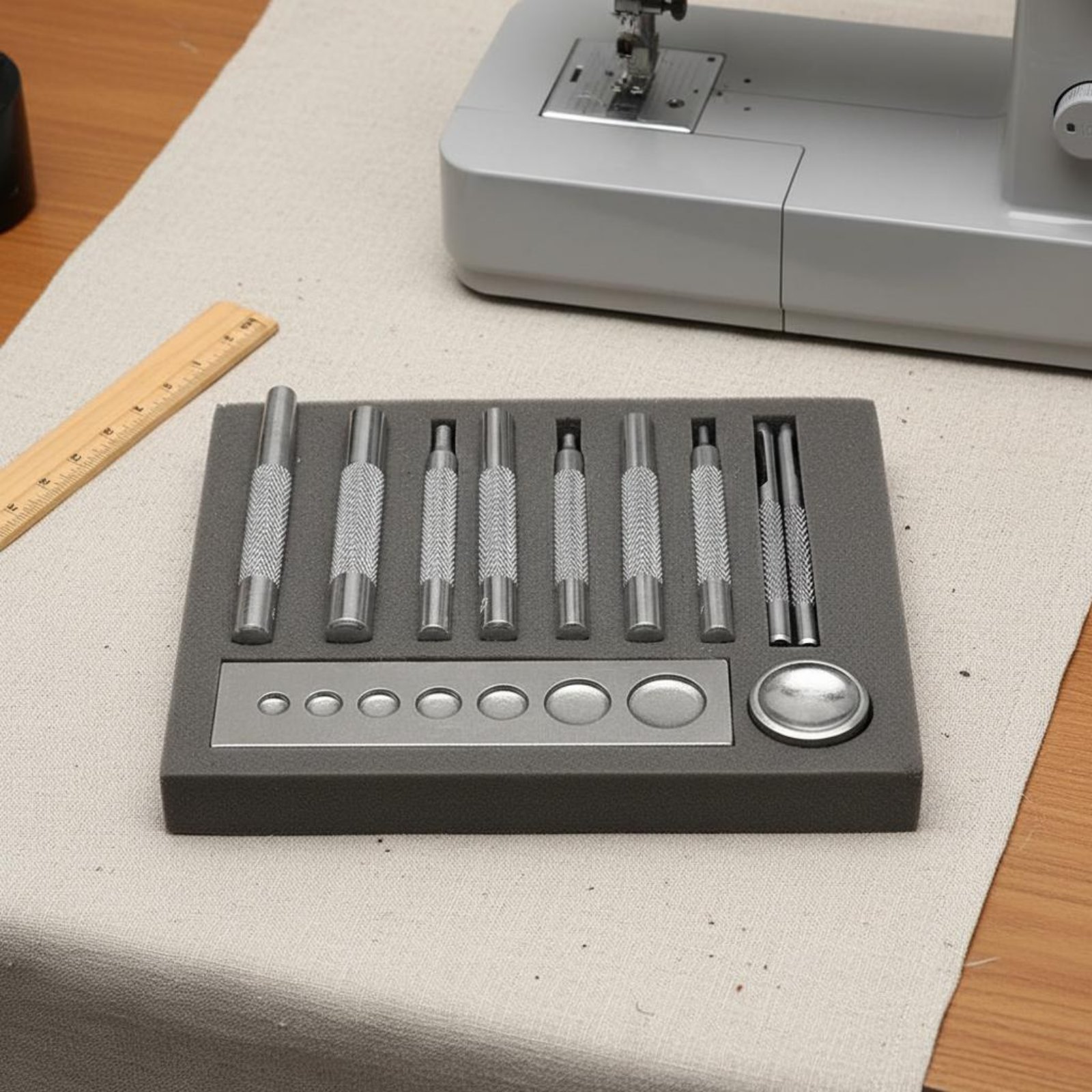 Set di 11 Attrezzi per Bottoni - Rivet Setter Tool recensione e prezzo